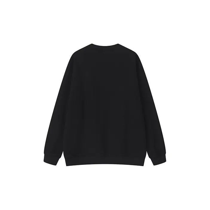 YOSHIYOYI Sweatshirt Unisex Black-1
