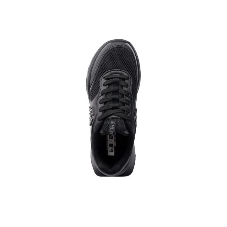 MLB Chunky Runner Durable Breathable Low Top Casual Running Shoes Unisex Black-3