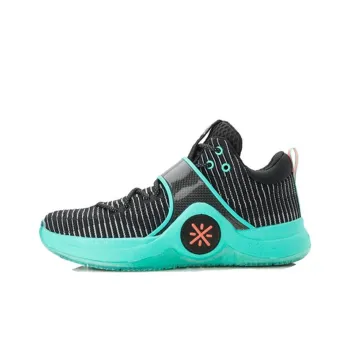 LiNing WOW 6 Anti Slip Wear Resistant Low Top Basketball Shoes Men's Green Black