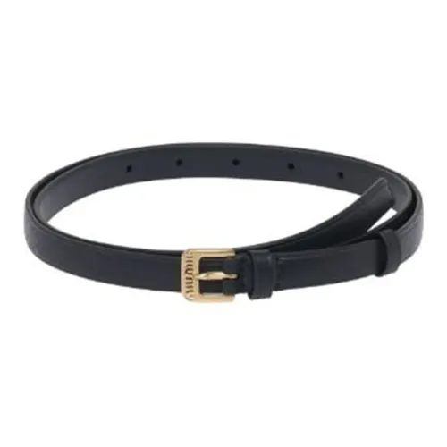 MIU MIU Leather Belts Women's