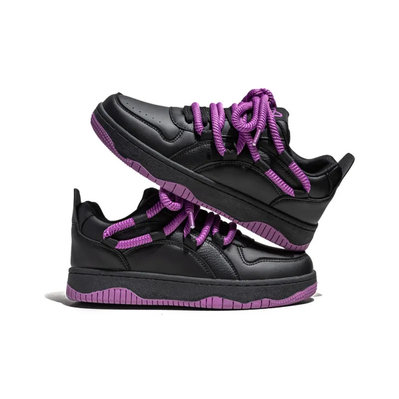 MIIOW Anti-Slip Wear-Resistant Low-Top Skateboard Shoes Unisex-13