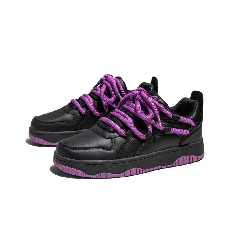 MIIOW Anti-Slip Wear-Resistant Low-Top Skateboard Shoes Unisex-14