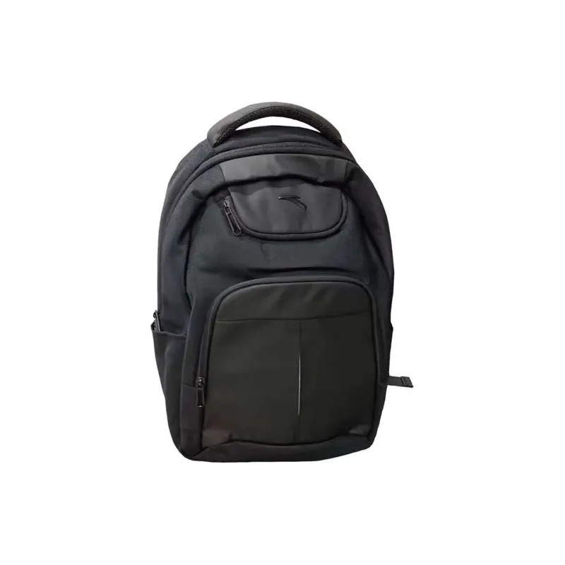 Anta Variety Training Collection Fabric Backpack Regular Unisex Basic Black-0