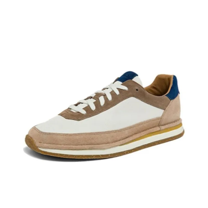 Clarks Low Top Casual Shoes Men's Blue-1