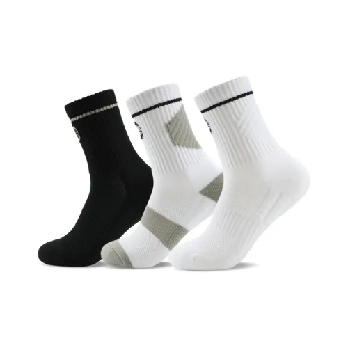 CHEDOIR Men Mid-Calf Socks