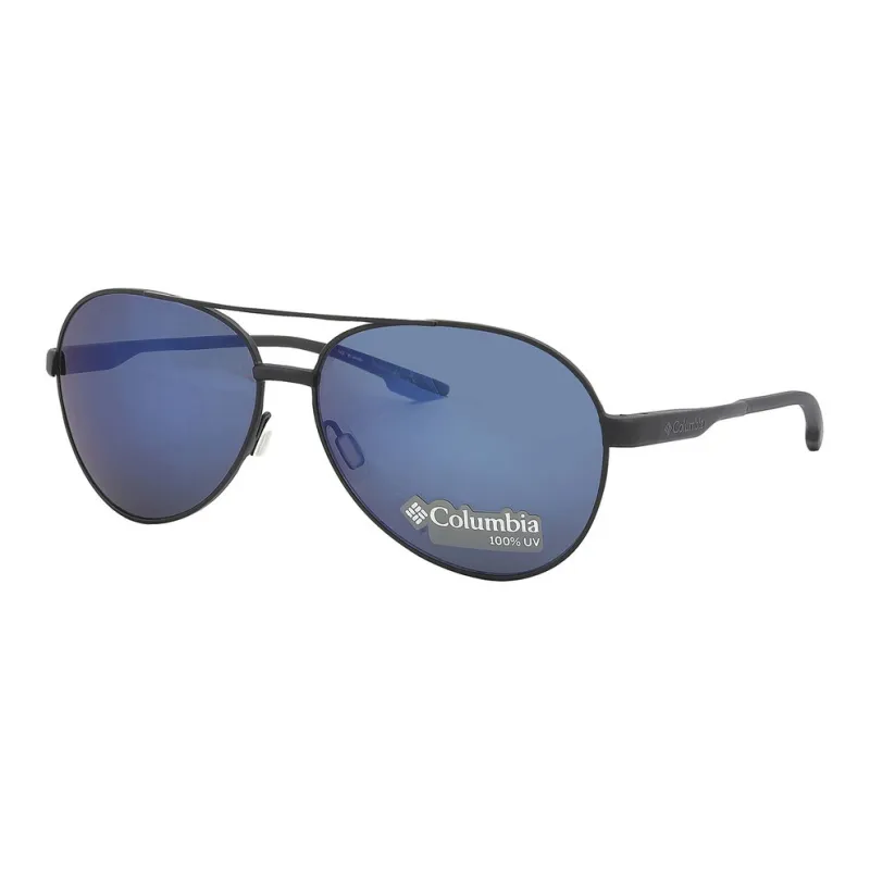 Columbia Metal Aviator Sunglasses Unisex Black-0
