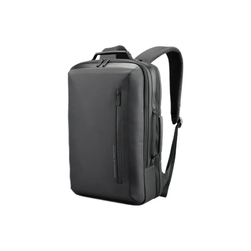 KINGSONS Polyester Backpack Men's Black-1