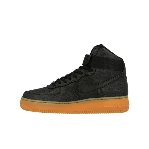 Nike Air Force 1 High Black Dark Grey Gum Women's