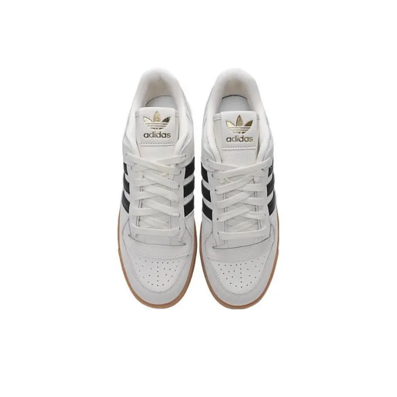 Adidas Originals FORUM Wear resistant And Lightweight Low Top Casual Shoes Unisex White-1