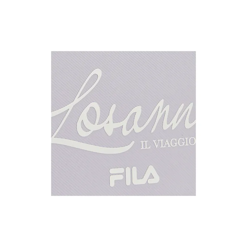 FILA Heritage Polyester Crossbody Bag Women's Light Lavender-3