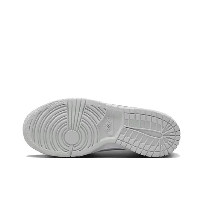 Nike Dunk SB Slip Resistant Low Top Skateboard Shoes Women's Silver-5