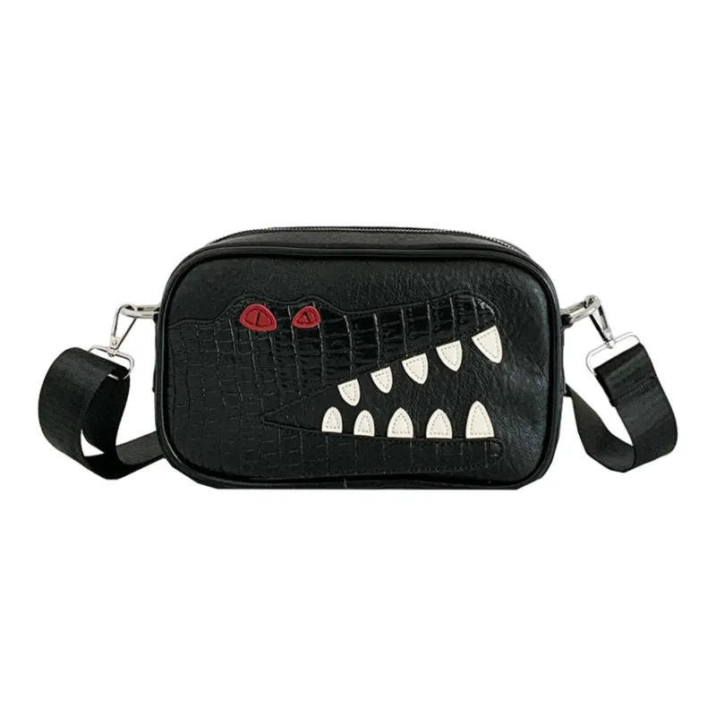 PULUWIRR PU Fanny Pack, Camera Bag, Sling Bag, Crossbody Bag, Shoulder Bag Regular Unisex Black/Brown-0