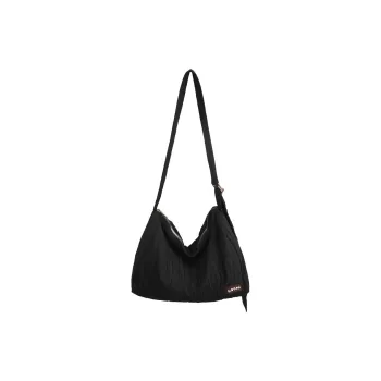 Duoluplo Doron Paul Nylon Shoulder Bag Regular Women's Black/Khaki/Ecru/Green/Pink