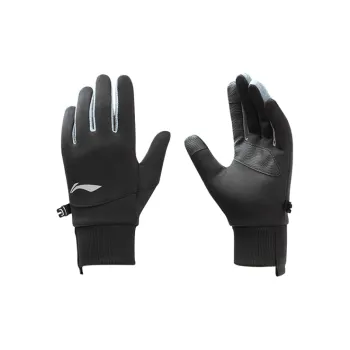 LiNing Polyester Gloves Unisex Black