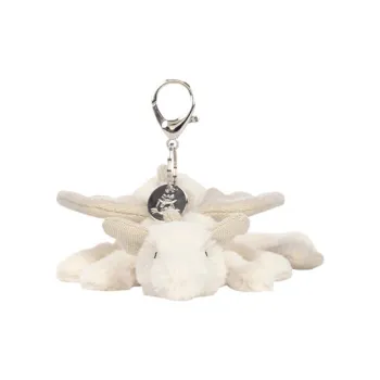 JELLYCAT Snow Dragon Bag Charm
