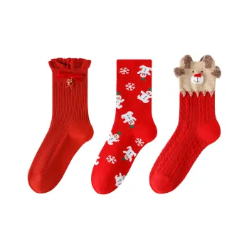 Caramella Mid Calf Socks Women's 3 Pack