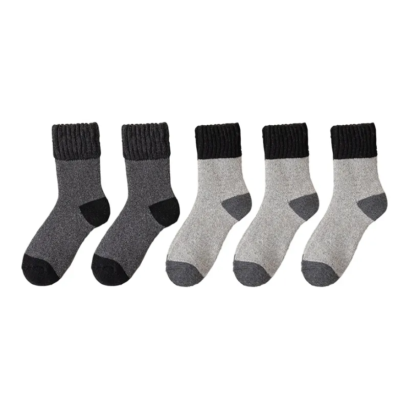 2323 Mid Calf Socks Unisex Combo Set-43