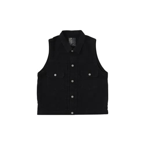 Visvim Vests Men Black