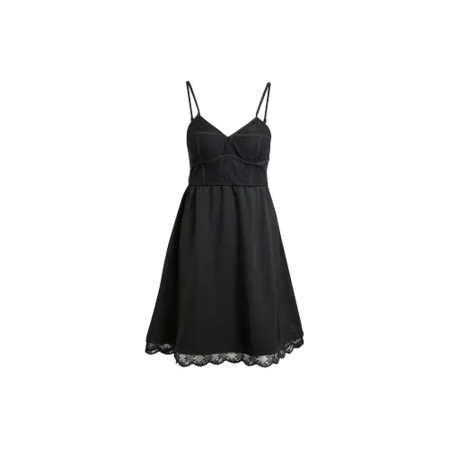 Adidas Originals Slip Dresses Women's Black