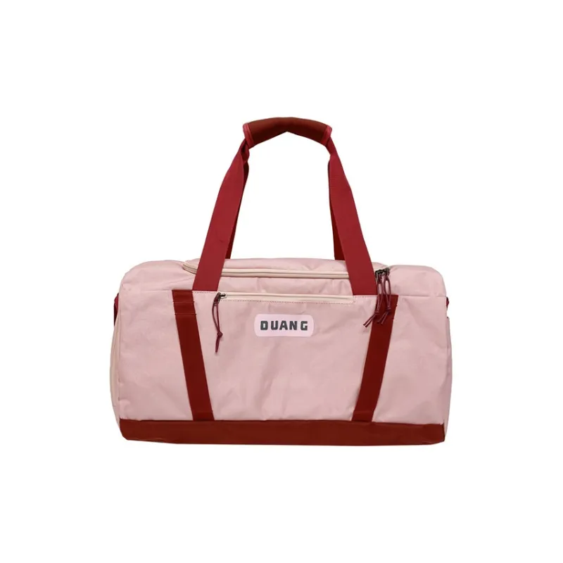 NIGEER Oxford Gym Bag Large Size Unisex Black/Ecru/Pink/Green-10