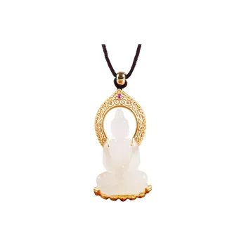 Viola Chalcedony Jade Pendants Unisex