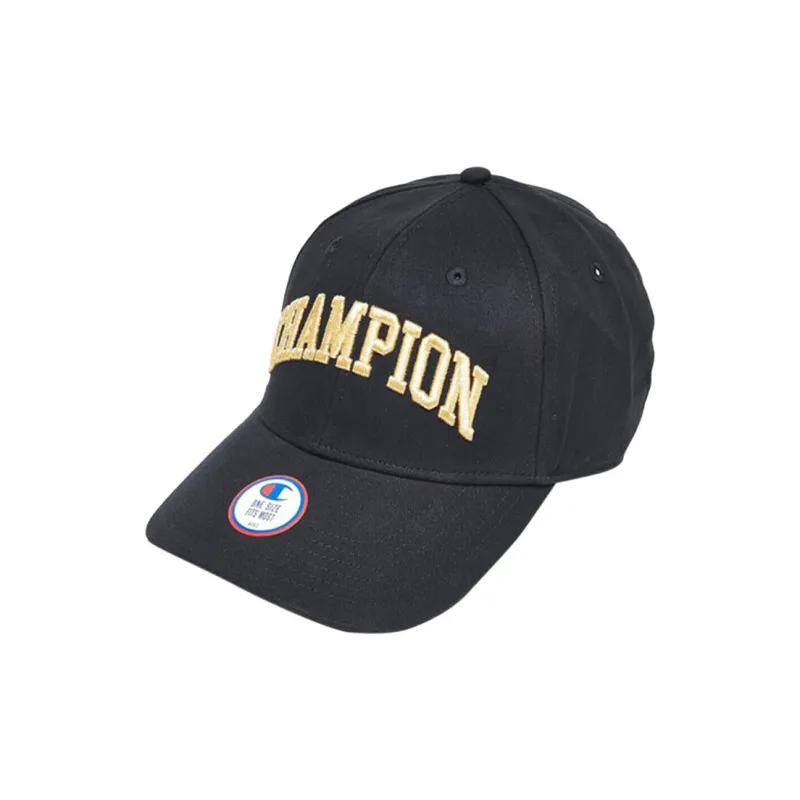 Champion Cotton Fabric Baseball Caps Men's Black-0