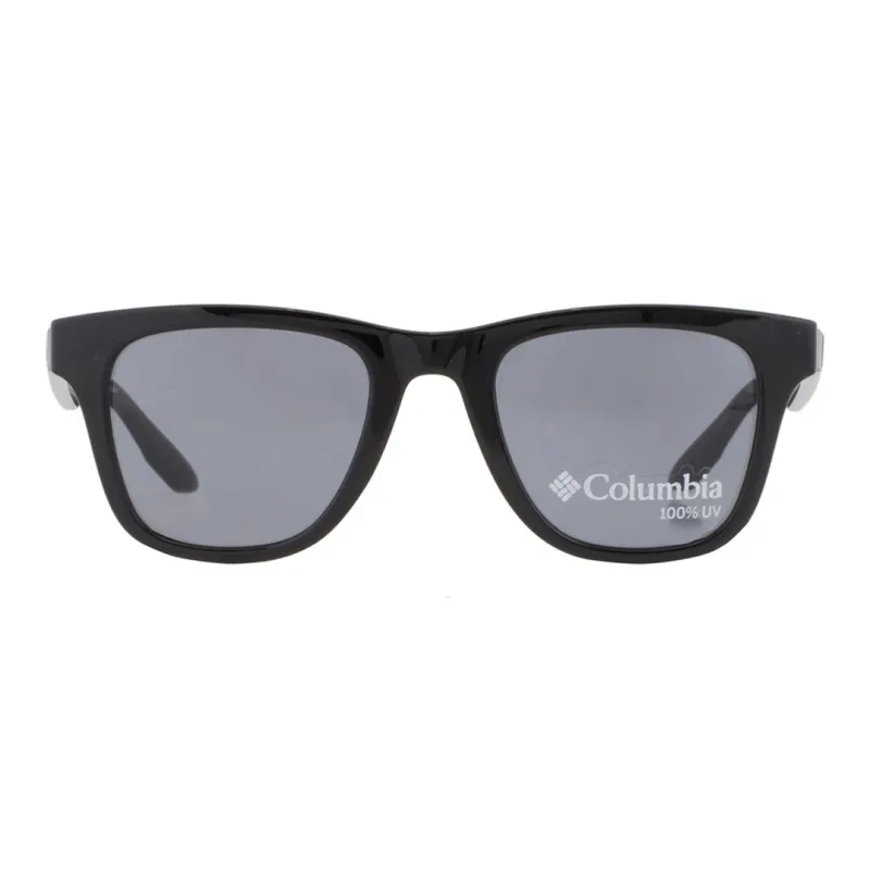 Columbia Plastic Square Sunglasses Unisex Black-1
