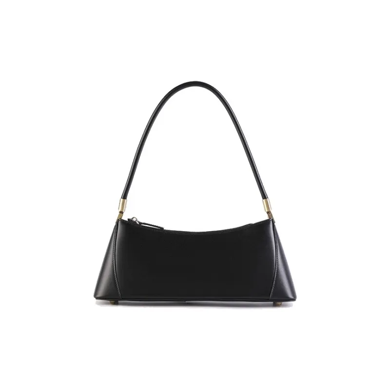MESCOLATO Crocodile effect Top Layer Cowhide Leather Handbag, Shoulder Bag Regular Women's-0