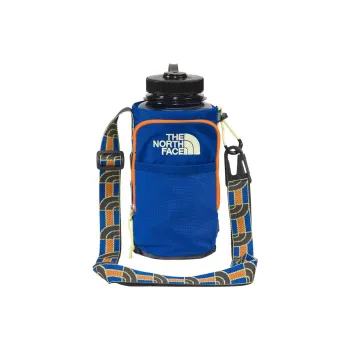THE NORTH FACE Recycled Nylon Water Bottle Holder Shoulder Bag Crossbody Bag Medium Size Unisex Blue