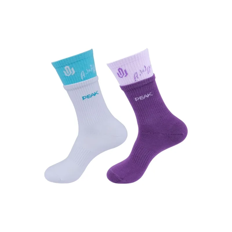 PEAK Wiggins AW1 Knee High Socks Unisex 2 Pack-9
