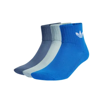 Adidas Originals Adicolor MID CUT CREW SOCKS 3 PAIRS Ankle Socks Unisex 3 Pack