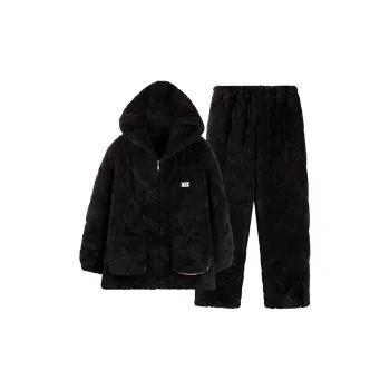 Qin Jing Pajama Set Men's Premium Black
