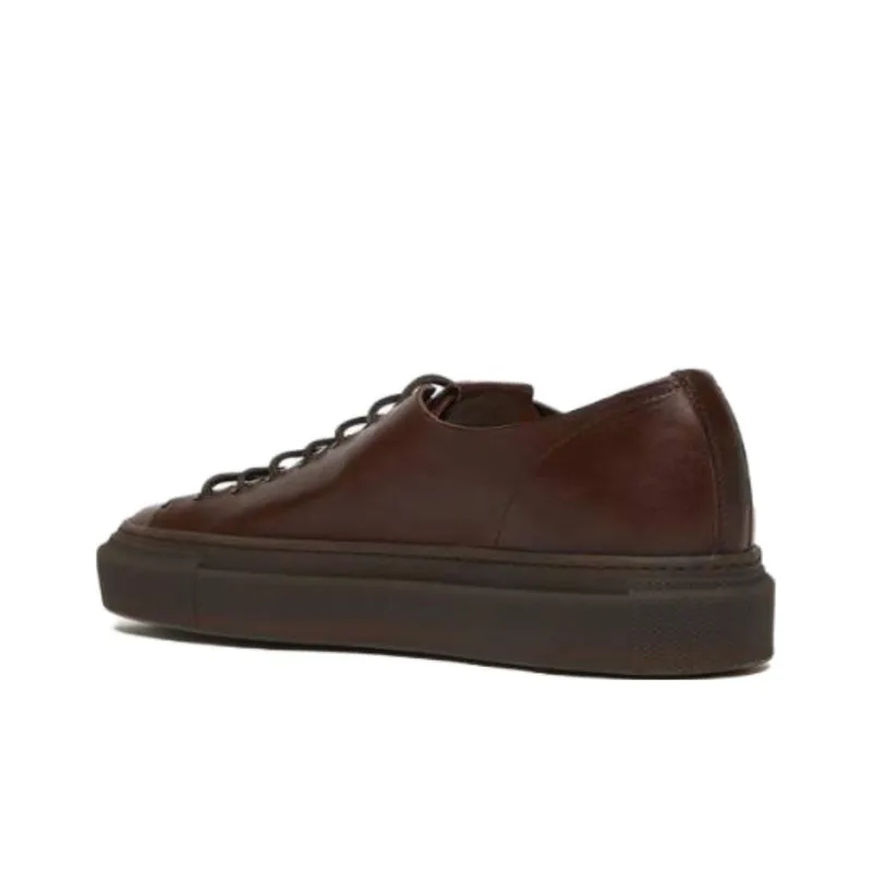 BUTTERO Low-Top Skateboard Shoes Men's Brown-3