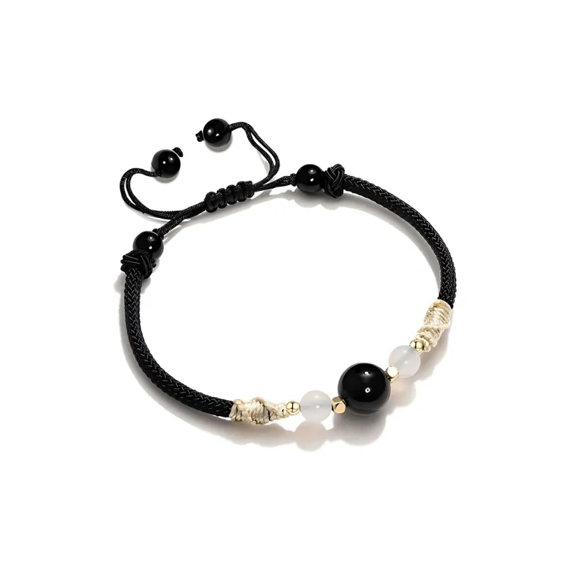 Shiban Agate Jade Bracelet/Anklet Unisex-2