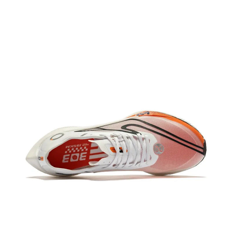 Erke Zhijing 2.0 Cushioning, Wear Resistant Low Top Marathon Sprint Running Shoes Men's Swan Color-3