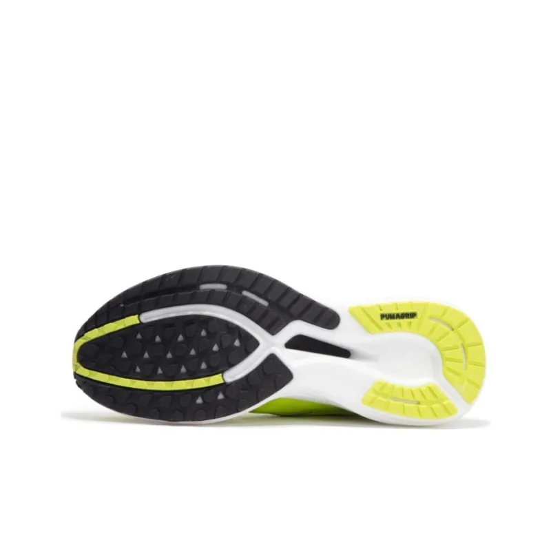 PUMA Deviate NITRO 2 Low Top Casual Running Shoes Men's Yellow Black-4
