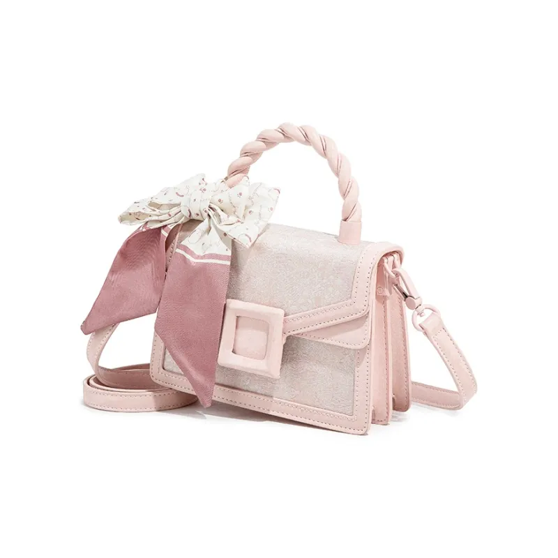 MACKJANICE Canvas Kelly Bag, Shoulder Bag, Handbag Women's Milk White-17