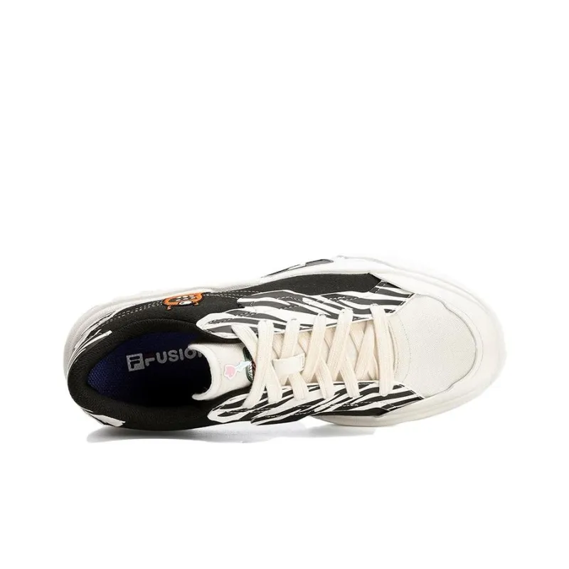 FILA FUSION Conch Skate Shoes 'White Black' Women's-2
