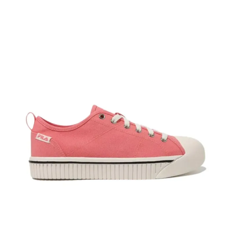 FILA Center Court G V3 Center Court G V3 Anti Slip Wear Resistant Low Top Canvas Shoes Unisex White Red-1