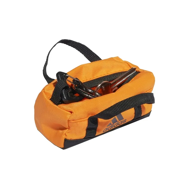 Adidas Polyamide Key Pouch Mini Unisex Orange Yellow/Black-3