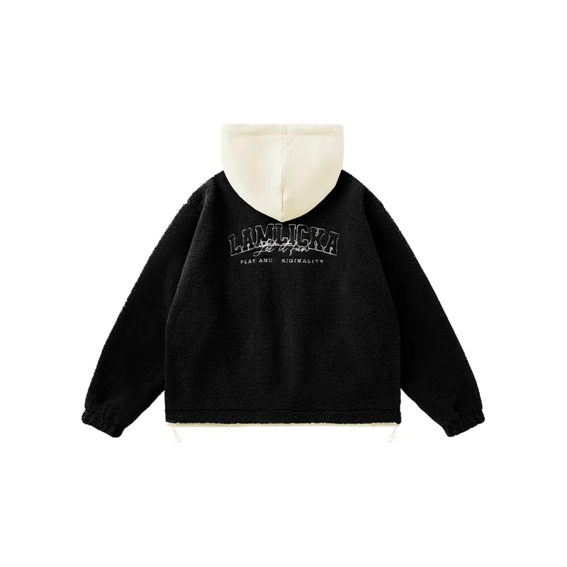 LAMLICKA Puffer Jacket Unisex Black-1