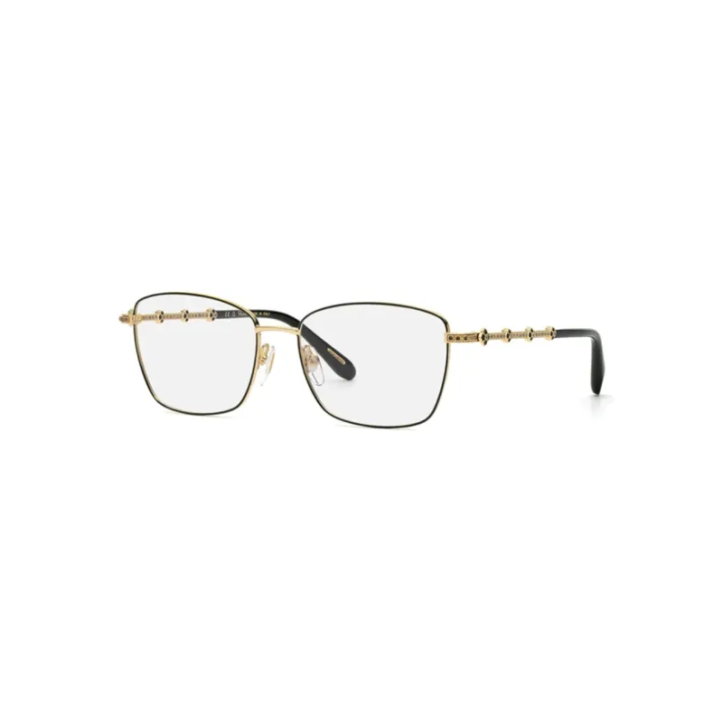CHOPARD Metal Irregular Shape Eyeglass Frames Women's Gold-0