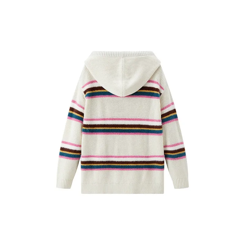 LEDIN Sweater Women's Multicolor Stripes-1