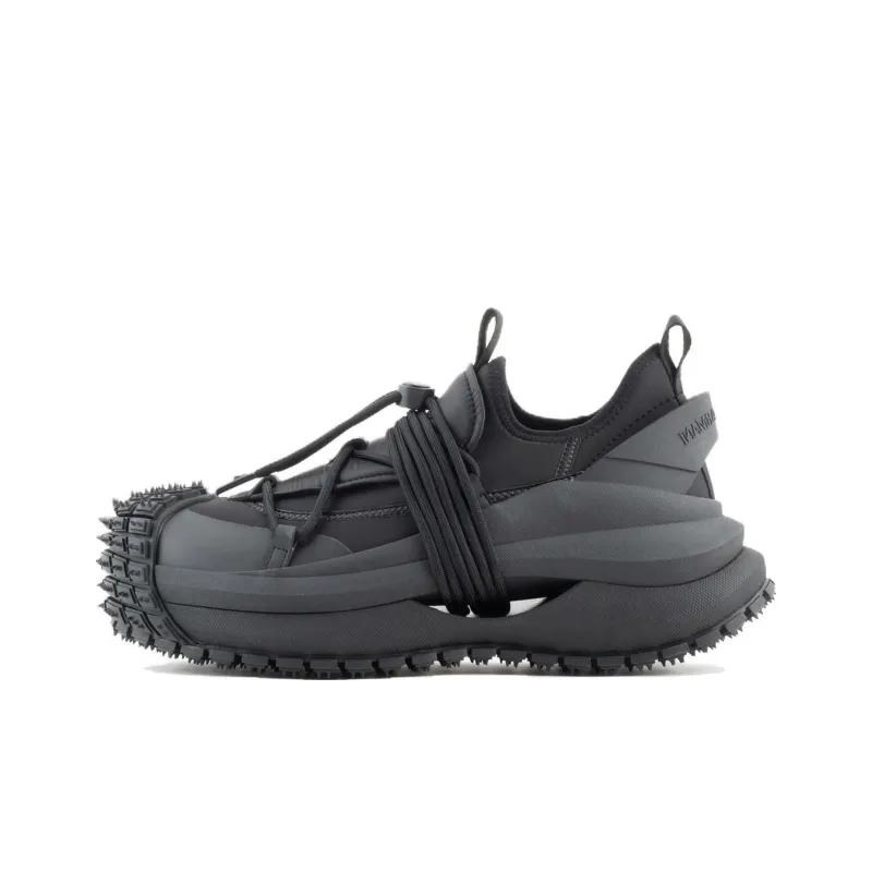 EMPORIO ARMANI Low Top Casual Shoes Men's Black-0