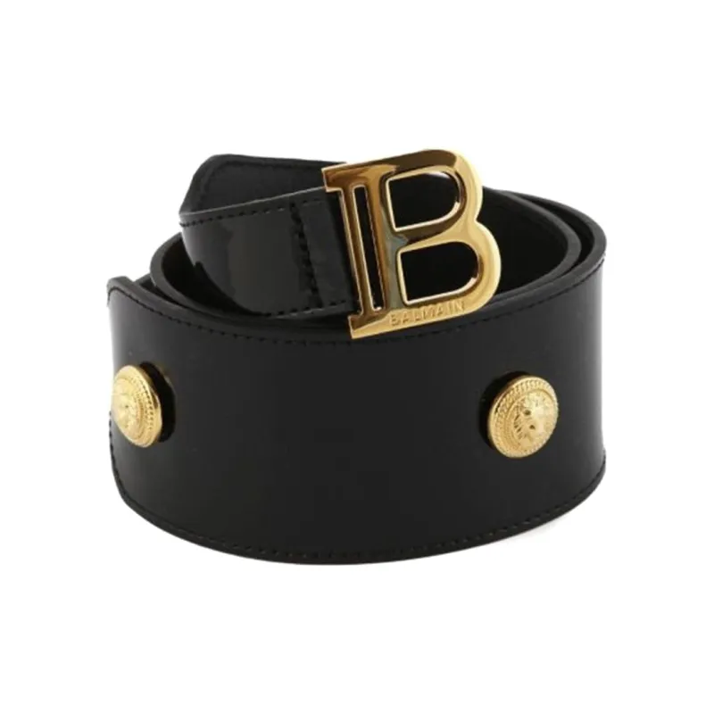 BALMAIN Logo Buckle Fastened Belt-0