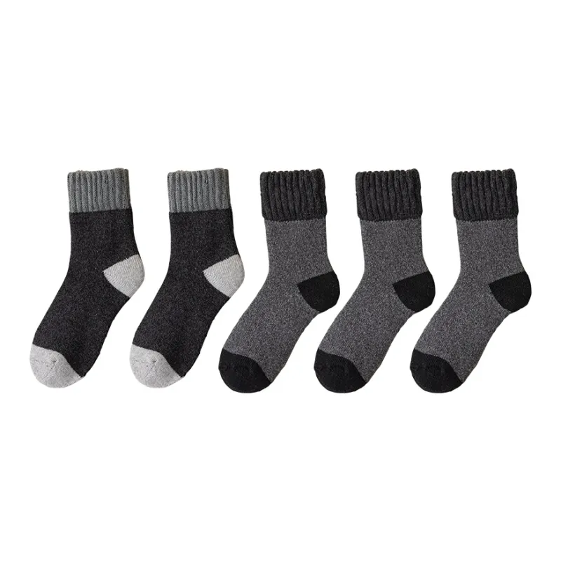 2323 Mid Calf Socks Unisex Combo Set-20