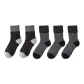 [5 Pack]Black X2, Dark Gray X3