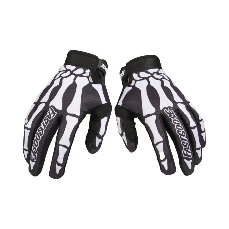 GXT Cycling Gear Cycling Glove Unisex Microfiber Fabric Black Yellow-1