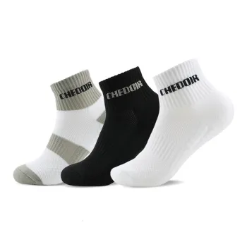 CHEDOIR Ankle Socks Men's 3 Pack