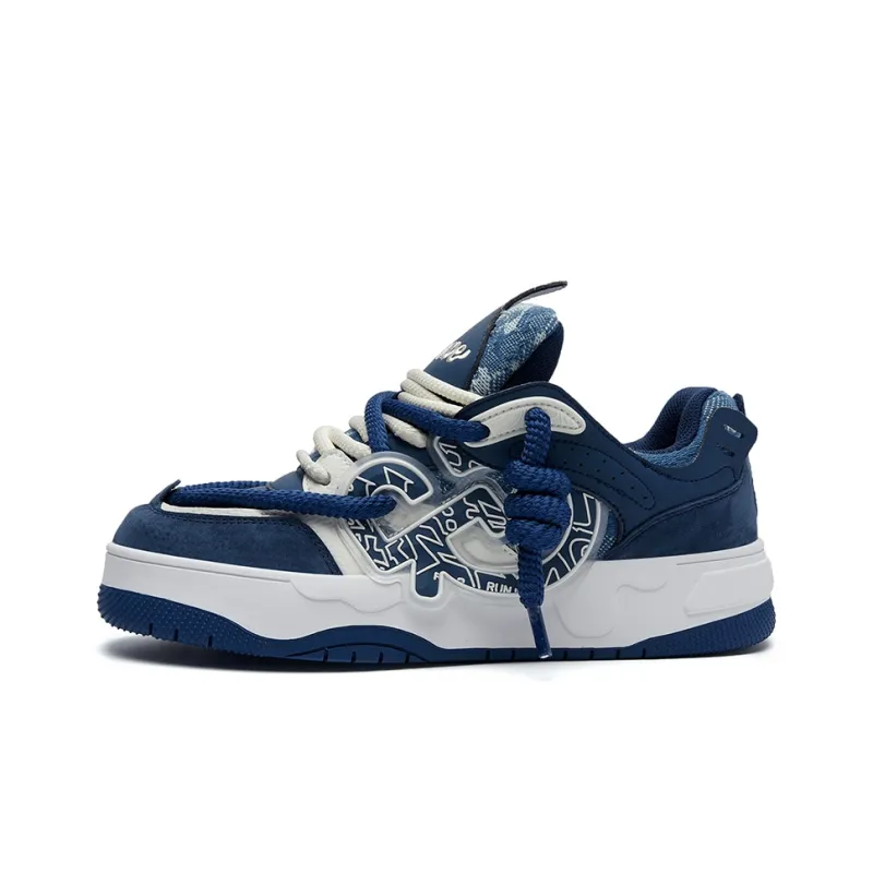Isolated Manufacturing Cushioning Coverage Wear-Resistant Slip-Resistant Low-Top Skateboard Shoes Unisex-6
